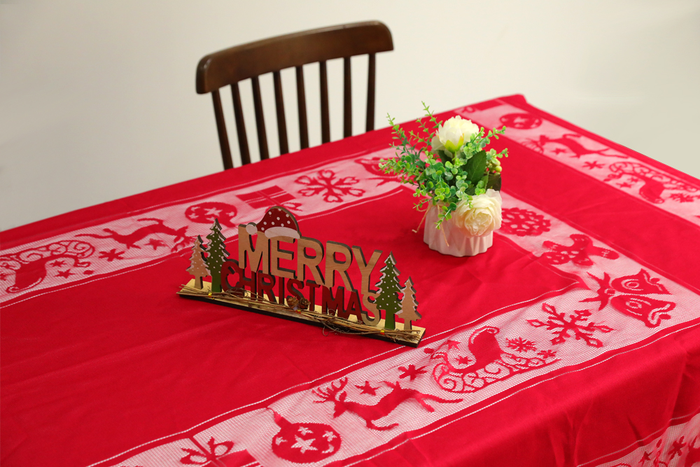 Kerstdecoratiestof